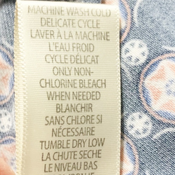 Max Studio Multicolor Geometric Pattern Short Sleeve Dress Keyhole Style 6912W64 - Picture 5 of 9